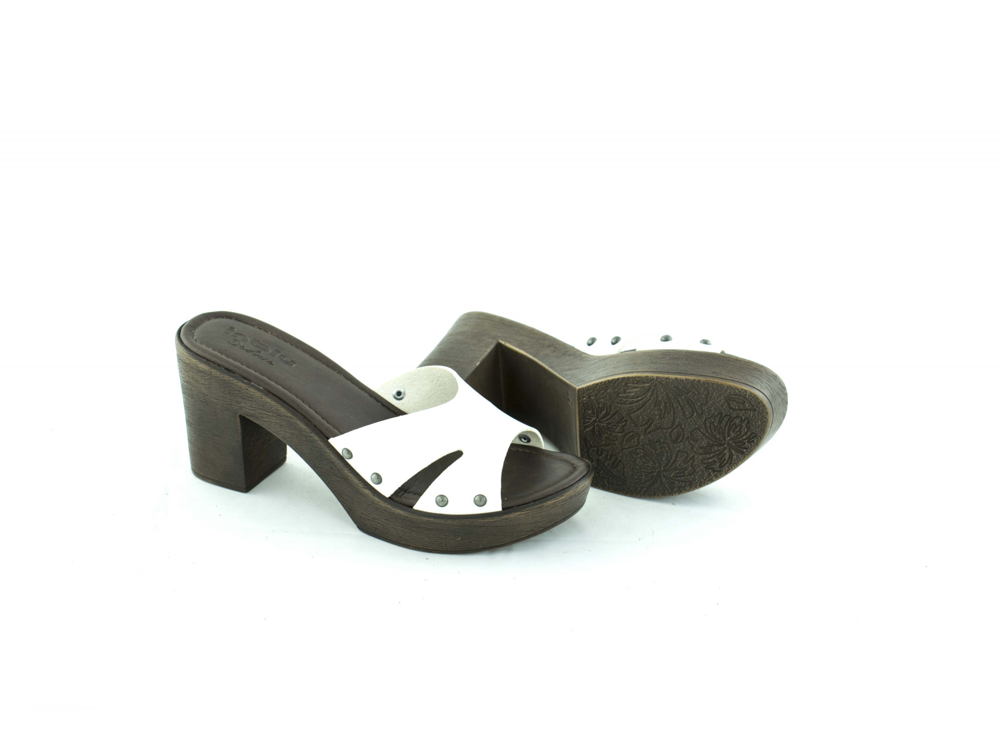 Шлепки Inblu SC05 white