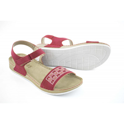 Босоножки Inblu PE-1U red