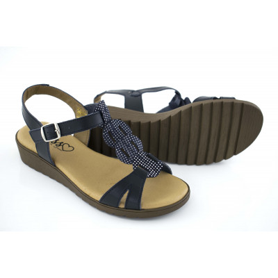 Босоножки Presso 2-2323 Синие Босоножки Presso 2-2323 Синие