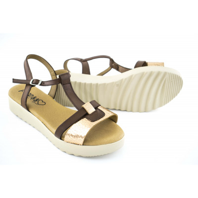 Босоножки Presso 2-2910 Коричневые Босоножки Presso 2-2910 Коричневые