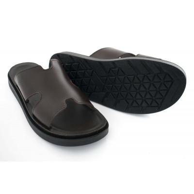 Тапочки Tibet 10-03-05 коричневые