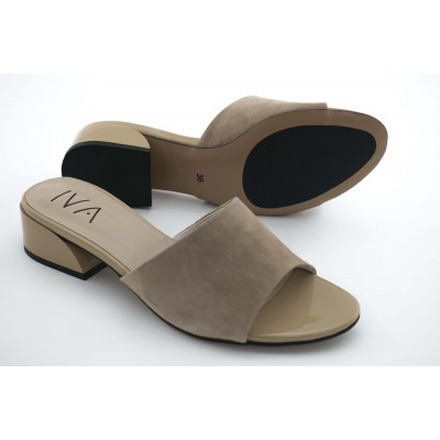 Шлепки IVA Z557 Бежевые