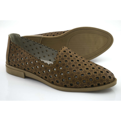 Летние туфли Grand Moda 2031 Коричневые Летние туфли Grand Moda 2031 Коричневые