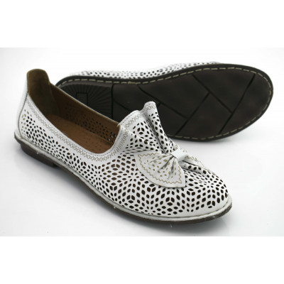 Летние туфли L'Amo 148-1 Белые