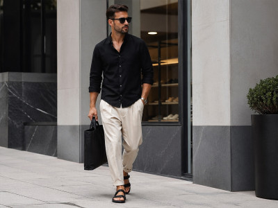 Шлепанцы и сандалии мужские: как носить в городе и чувствовать себя стильно